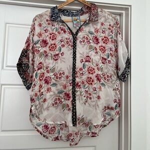 Johnny Was Aztec Lynn Top